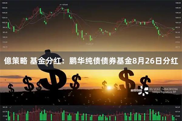 億策略 基金分红：鹏华纯债债券基金8月26日分红