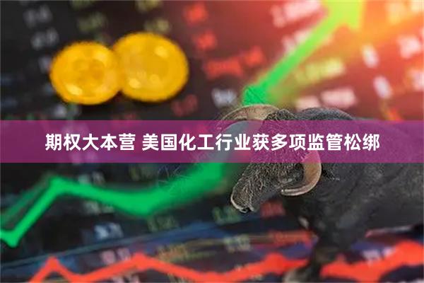 期权大本营 美国化工行业获多项监管松绑